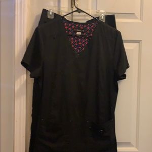 Koi! dri fit scrub set